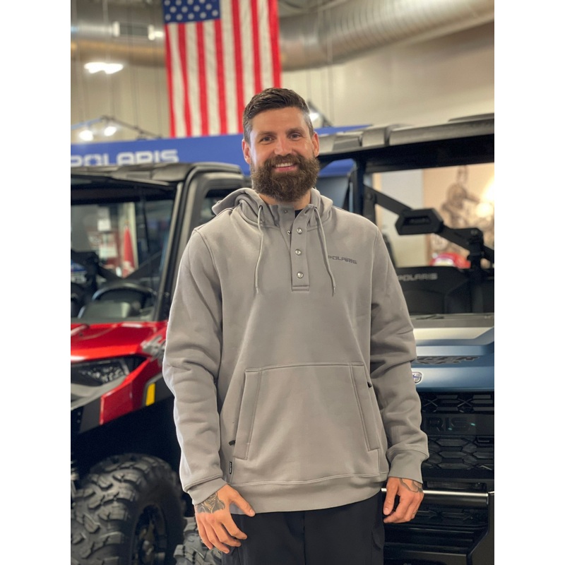 Polaris Men’s Odyssey Hoodie, Gray | 2865394