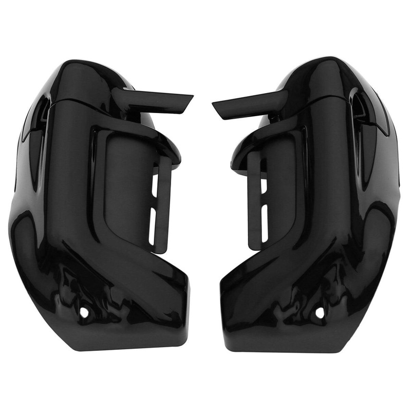 Lower Vented Fairings With Black Speakers Grills Fit For Harley Touring ’83-’13
