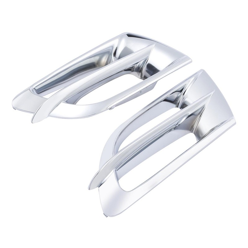 ABS Chrome Side Fairing Accent Grilles Fit For Honda GL1800 ’01-’11