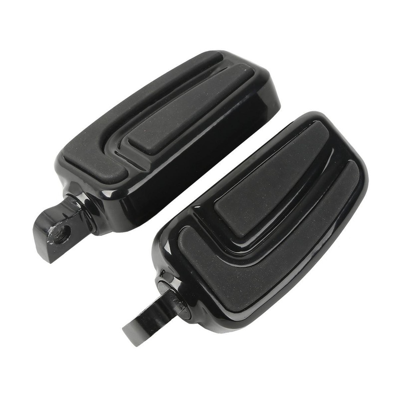 10mm Male Mount-Style Footpeg Fit For Harley Touring Softail Sportster 883 1200