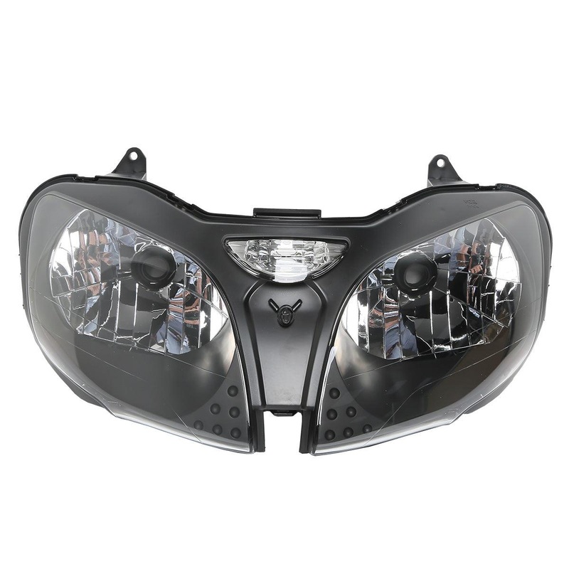 Front Headlight Headlamp Assembly Kit Fit For Kawasaki Ninja ZX9R ’00-’03