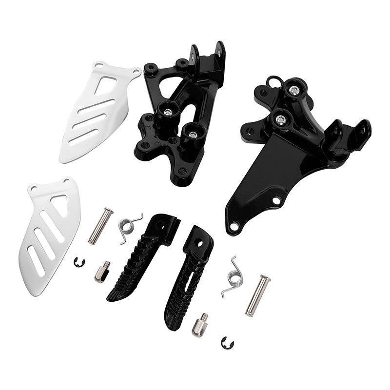 Front Driver Footpegs Footrest Bracket Fit For SUZUKI GSXR600 GSXR750 ’06-’10