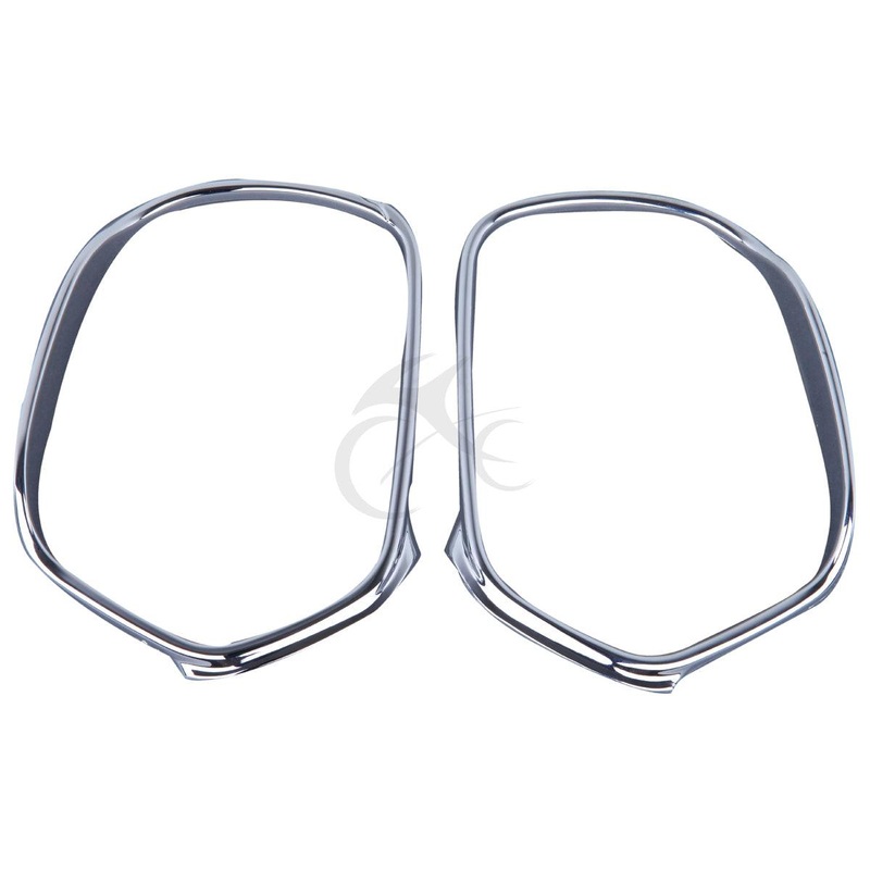 Rear-View Mirrors Trim Fit For Honda Goldwing GL1800 ’01-’17