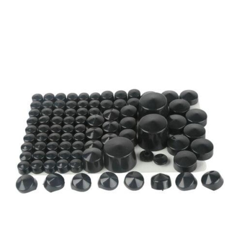 87PCS Bolt Topper Cap Cover Fit For Harley Dyna Softail Twin Cam ’84-’06