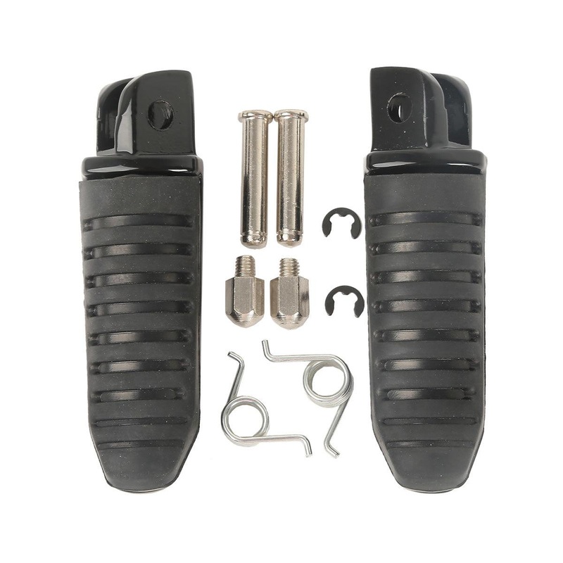 Front Footpegs Footrest Fit For Suzuki Hayabusa GSX1300R ’99-’12 GSX650F ’08-’12
