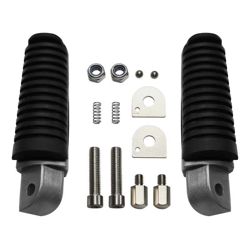 Rear Passenger Footrest Foot pegs Fit For Yamaha FJR1300 FZ1 FZ6 FZ6R XJR1200