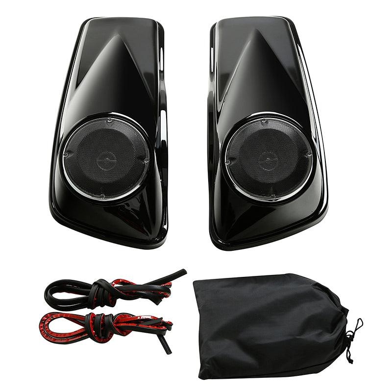 Saddlebag Lids & 6.5 Speakers Fit For Harley Touring ’14-’24