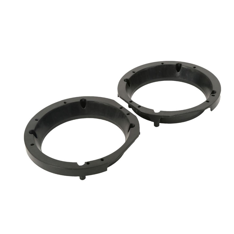 Pair Speaker Adapter Rings 5.25 To 6 Fit For Harley Touring ’98-’13