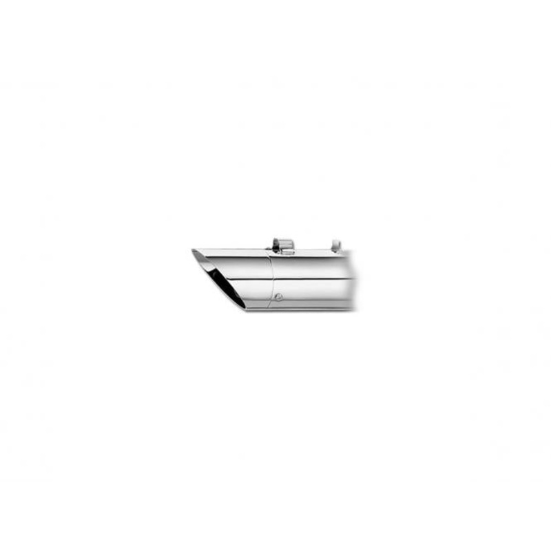 End Cap, Slash Cut, Chrome 3-1/2” Muffler End Caps Chrome 3,5”