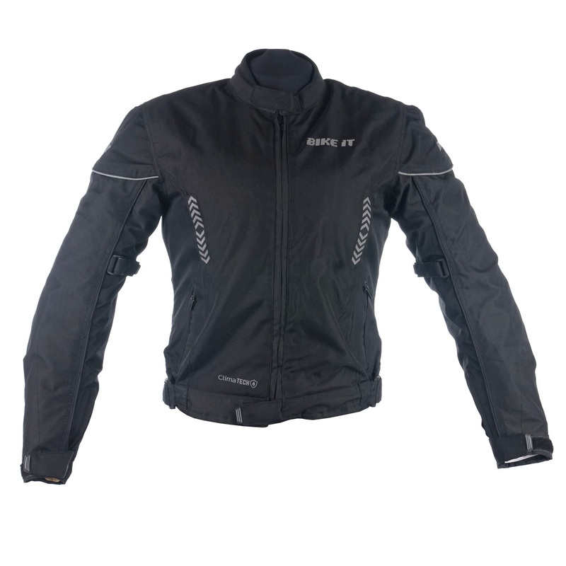 Bike It ‘Insignia’ Ladies Motorcycle Jacket (Black) – Small DDK3434283141
