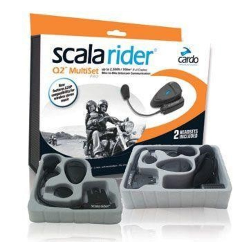 Cardo Scala Rider Q2 Mulitset Pro Motorcycle Bluetooth Helmet Intercom headset System DDK3434282710