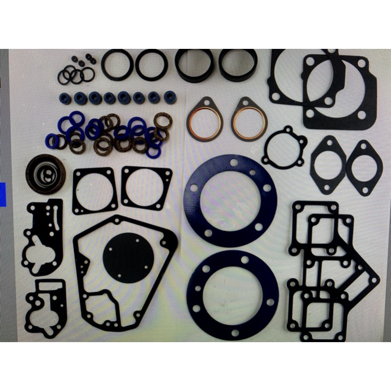 Engine Gasket Kit shovelhead Harley-Davidson Ultima + ex inlet seals 1960-1966